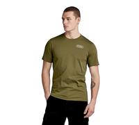 G-Star Men's Back Graphic Slim T-Shirt, Green (dark olive D23906-336-C744), L
