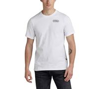 G-Star Men's Back Graphic Slim T-Shirt, White (white D23906-336-110), S