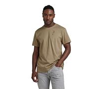 G-Star Men's Back Graphic Text T-Shirt, Green (shamrock D23161-C336-2199), S