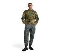 Balloon Cargo Pants Relaxed Tapered - Grey - Men M