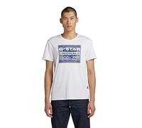 G-Star Men's Bandana T-Shirt, White (white D23158-336-110), M