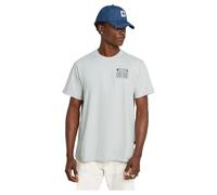 G-Star Men's Barcode Back Graphic Loose T-Shirt, Grey (gs mercury D25976-C784-G987), L
