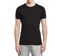 G-STAR Men's Base T-Shirt 2-Pack, Black (Black D07205-124-990), M