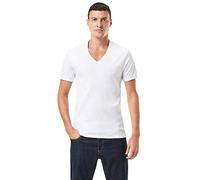 G-star Base Ribbed Premium 1 By 1 Short Sleeve V Neck T-shirt 2 Units