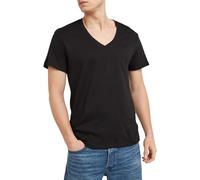 G-STAR Men's Base V-Neck T-Shirt 2-Pack, Black (dk Black D25500-124-6484), XXL
