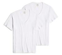 G-Star for man. D25500-124-110 Pack of 2 Base V-Neck T-shirts white (M), Casual, Short sleeve, Organic Cotton, Sustainable
