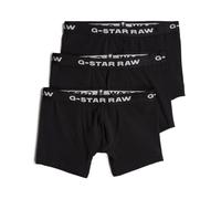 G-STAR Men's Boxer Briefs 3 Pack, Black (black/black/black D23771-D516-4248), L