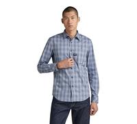 G-Star Men's Bristum 2.0 Slim Shirt , Multicolor (vintage indigo liam check D23553-D531-G297), XS