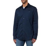 G-Star Men's Bristum 2.0 Slim Shirt , Multicolour (rank blue/dk black oxford D23553-C895-G101), L