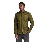 G-Star Men's Bristum 2.0 Slim Shirt , Multicolour (tobacco/forest night oxford D23553-C895-G100), M