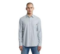 G-STAR Men's Bristum 2.0 Slim Shirt, Multicoloured (Ash Blue/Milk D23553-e071-h531), XL