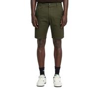 G-Star Men's Bronson 3.0 Slim Chino Shorts, Multicolour (shadow olive/asfalt hb D26337-D919-H048), 28