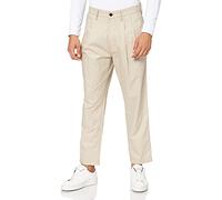 G-Star Men's Bronson Pleated Relaxed Tapered Chino, Beige (dk brick D09152-9405-1214), 30W / 32L