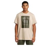 G-Star Men's Burger Box Rain Loose T-Shirt, Beige (dk brick D26478-C336-1214), L