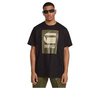 G-Star Men's Burger Box Rain Loose T-Shirt, Black (dk black D26478-C336-6484), L