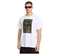 Burger Box Rain Loose T-Shirt - White - Men XL