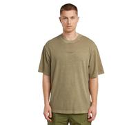G-STAR Men's Overdyed Center Chest Boxy T-Shirt, Beige (Safari Gd D24780-c756-c805), XL