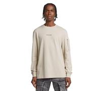 G-STAR Men's Checquard Pkt Tweeter T-Shirt, White (Whitebait D26033-d965-1603), S