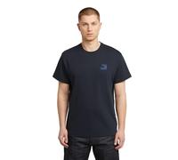 G-STAR Men's Chest Logo R T T-Shirt, Blue (Salute D26821-d976-c742), XS