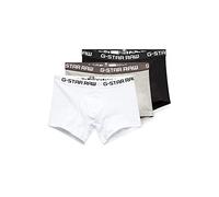 G-Star Men's Classic Trunk 3-Pack, Multicolour (black/grey htr/white D03359-2058-6172), S