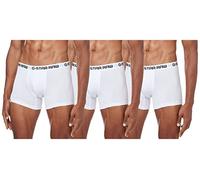 G-STAR Men's Classic Trunk 3-Pack, White (white/white/white D03359-2058-6008), M