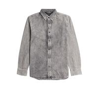 G-STAR Men's Clean Slim Shirt, Grey (sun faded graphite grey D27681-D540-H162), L