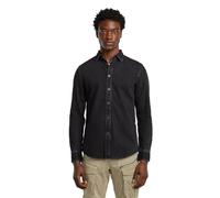 G-STAR Men's Clean Slim Shirt Ls, Multicolour (Worn in Oyster Shell D27681-d942-h497), XL