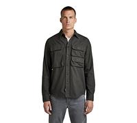 G-Star Men's Container Pocket Regular Shirt, Grey (cloack gd D22317-7647-C784), XS