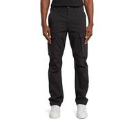 G-STAR Men's Core Regular Cargo Pants, Black (Dk Black D24309-e070-6484), 32 W/34 L