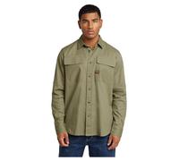 G-Star Men's CPO Regular Shirt , Green (ensis green D23583-D913-6057), M