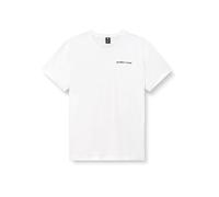 G-STAR Men's Cursive Small Logo R T T-Shirt, White (White D26696-336-110), M