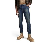 G-Star Men's D-Staq 3D Slim Jeans, Blue (antique forest blue D05385-D188-D355), 33W / 34L