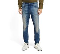 G-Star Men's D-Staq 3D Slim Jeans, Blue (medium aged D05385-8968-071), 36W / 34L