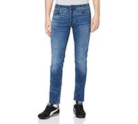 G-Star Men's D-Staq 5-Pocket Slim Jeans, Multicolour (medium indigo aged D06761-8968-6028), 32W / 34L