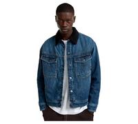 G-Star Men's Dakota Sherpa Jacket, Blue (worn in waterspouts D25138-D536-G804), M