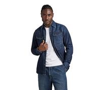 G-Star Men's Dakota Slim Shirt , Blue (worn in deep sea D23616-D252-G133), XS