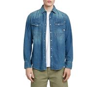 G-star D23616-d252 Slim Fit Long Sleeve Shirt Blue XL Men