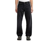 Deeggie Relaxed Straight Jeans - Black - Men 31-30