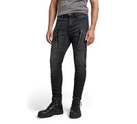 G-Star Men's Denim Cargo 3D Skinny Jeans, Grey (worn in black onyx D22075-C910-C942), 34W / 32L