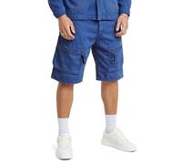 G-Star Men's Denim Cargo Loose Shorts, Blue (faded blue papillon gd D24442-D551-G336), 36