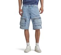 G-Star Men's Denim Cargo Loose Shorts, Blue (sun faded cloudburst D24442-D536-G339), 27
