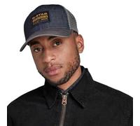 Denim Embro Baseball Trucker Cap - Dark blue - Men one size