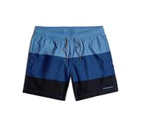 G-STAR Men's Dirik Colour Block Swim Shorts Swim Trunks, Multicolour (Dutch Blue Color Block D26203-c331-h192), XS