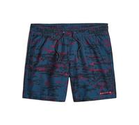 G-STAR Men's Dirik Graphic Swimshort Swim Trunks, Multicoloured (Bright Bazooka Shadow Camo D26205-c331-h185), XL