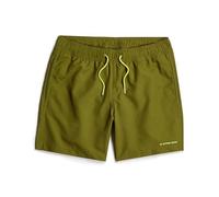 Dirik Solid Swim Shorts - Green - Men M