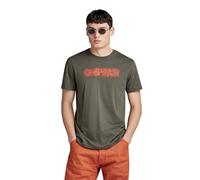 Distressed Logo T-Shirt - Grey - Men XS