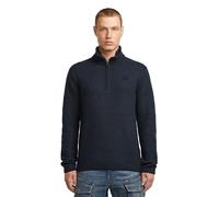 G-Star Men's Double Collar Half Zip Knit Pullover Sweater