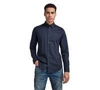 G-Star Men's Dressed Super Slim Shirt , Blue (mazarine blue D17026-C271-4213), S