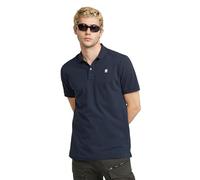 G-STAR Men's Dunda Overdyed Slim Polo, Blue (sartho blue D11595-5864-6067), XXS
