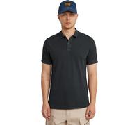 Dunda Overdyed Slim Polo - Dark blue - Men L
